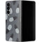 Black and White Pineapples Galaxy Z Fold4 5G Skin